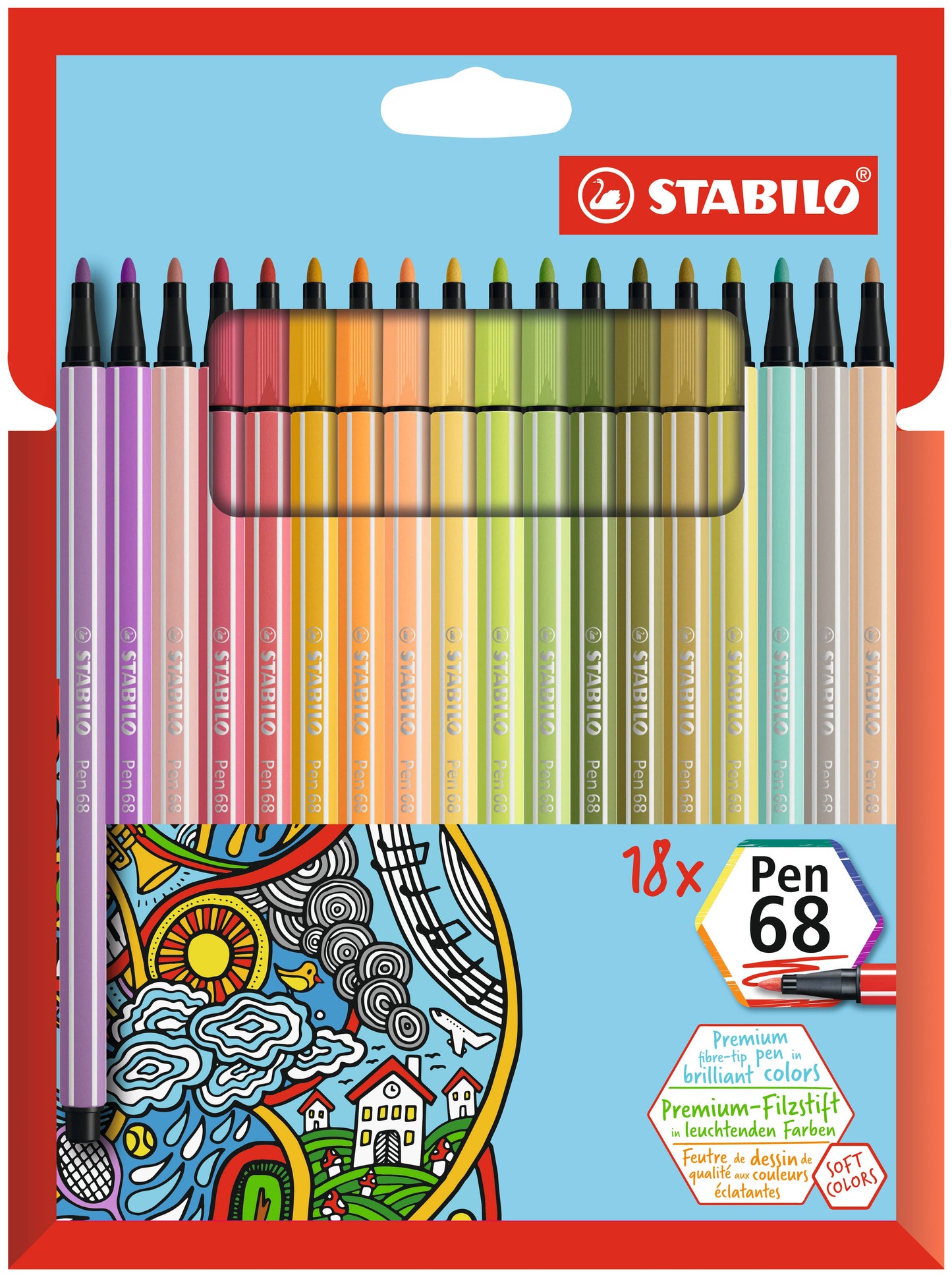 STABILO Pen 68 Sets