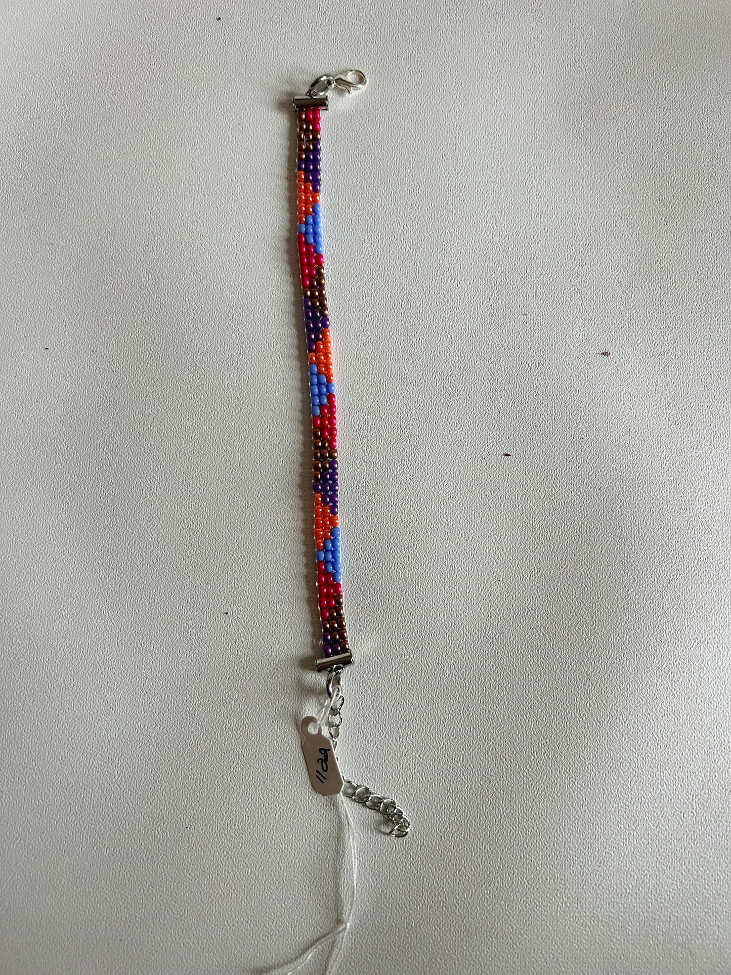 3 Row Beaded Bracelet