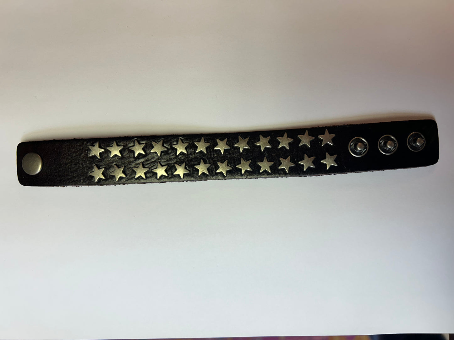 Leather Star Bracelet
