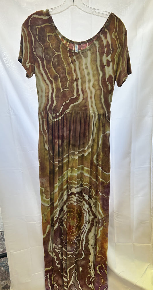 Short Sleeve Maxi Dress