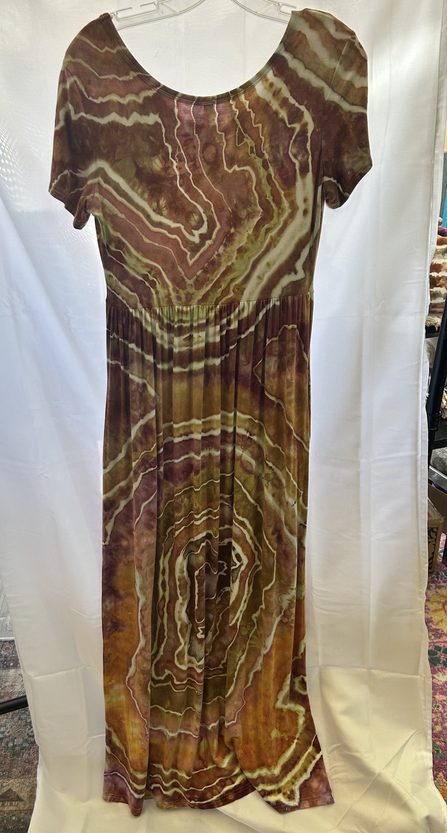 Short Sleeve Maxi Dress