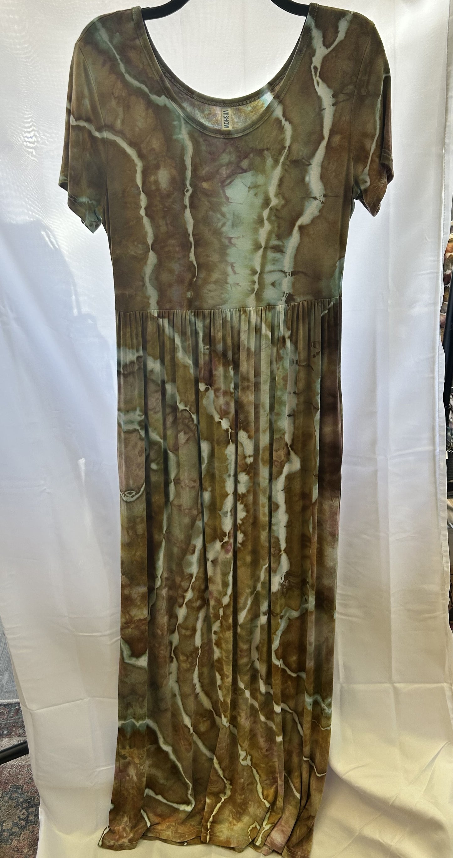 Short Sleeve Maxi Dress