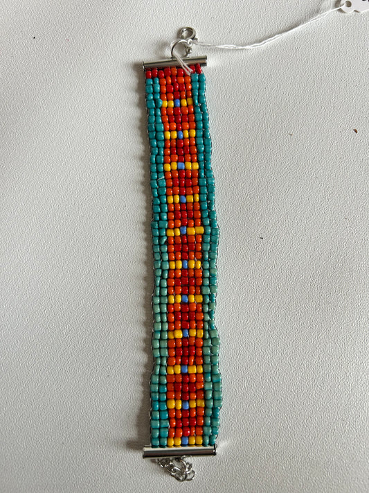 9 Strand Beaded Bracelet