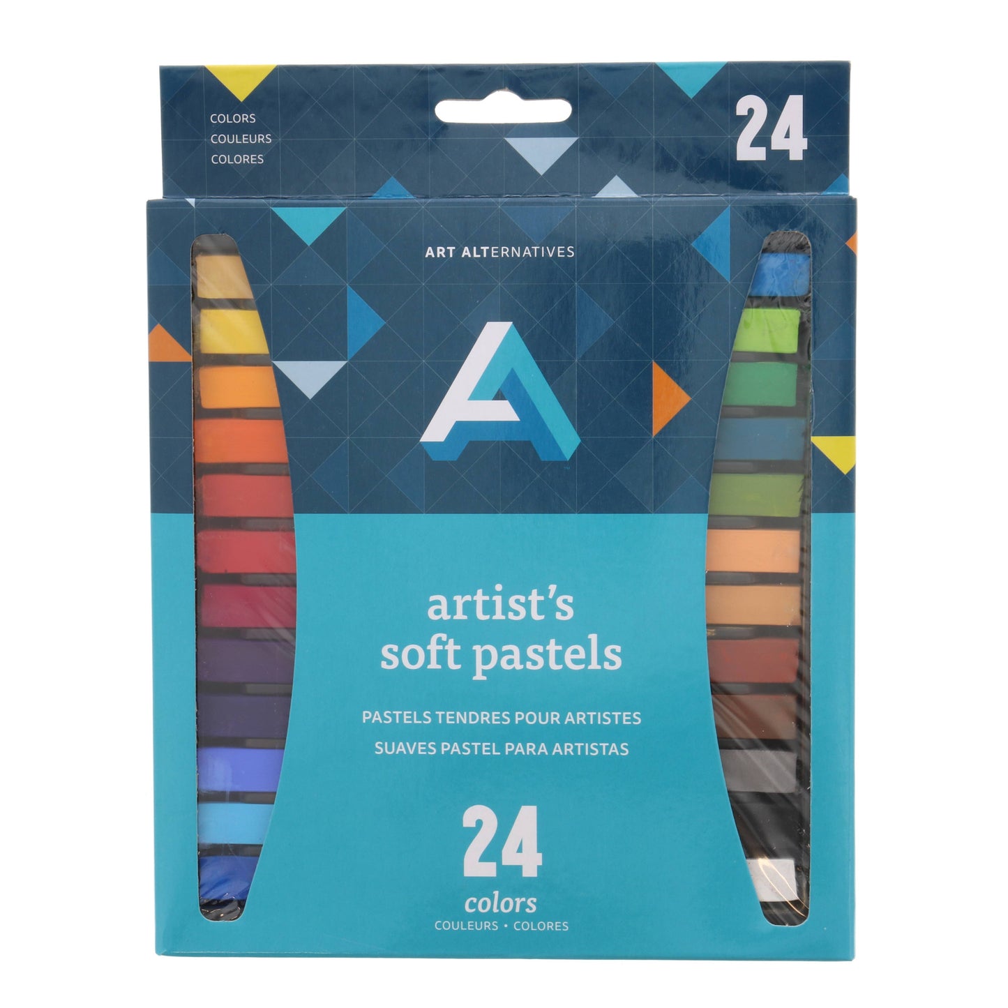 Art Alternatives Soft Pastel Set, 24-Colors