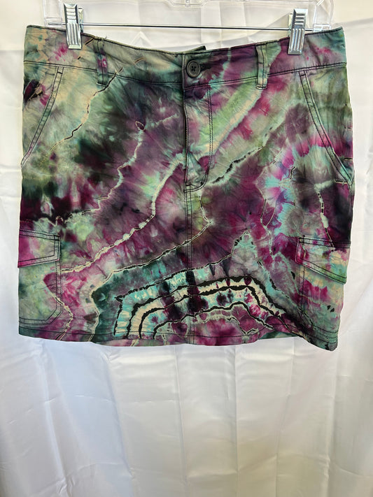 Social Standard Cargo Mini Skirt Reversed