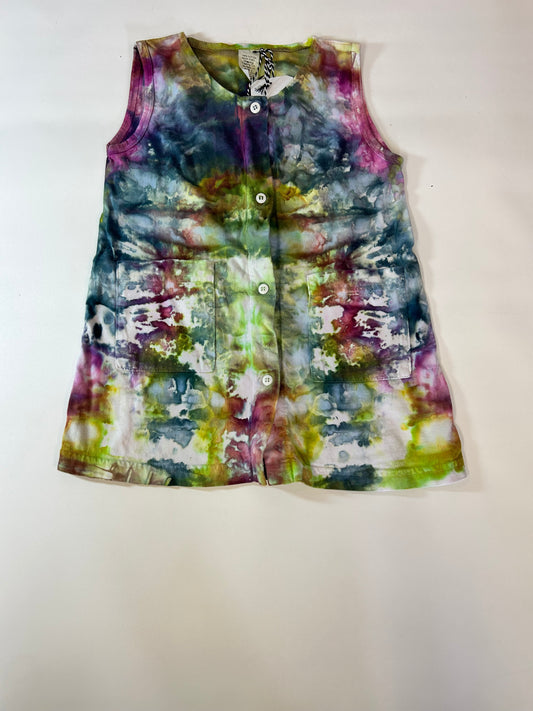 Kids Button Front Dress GTG