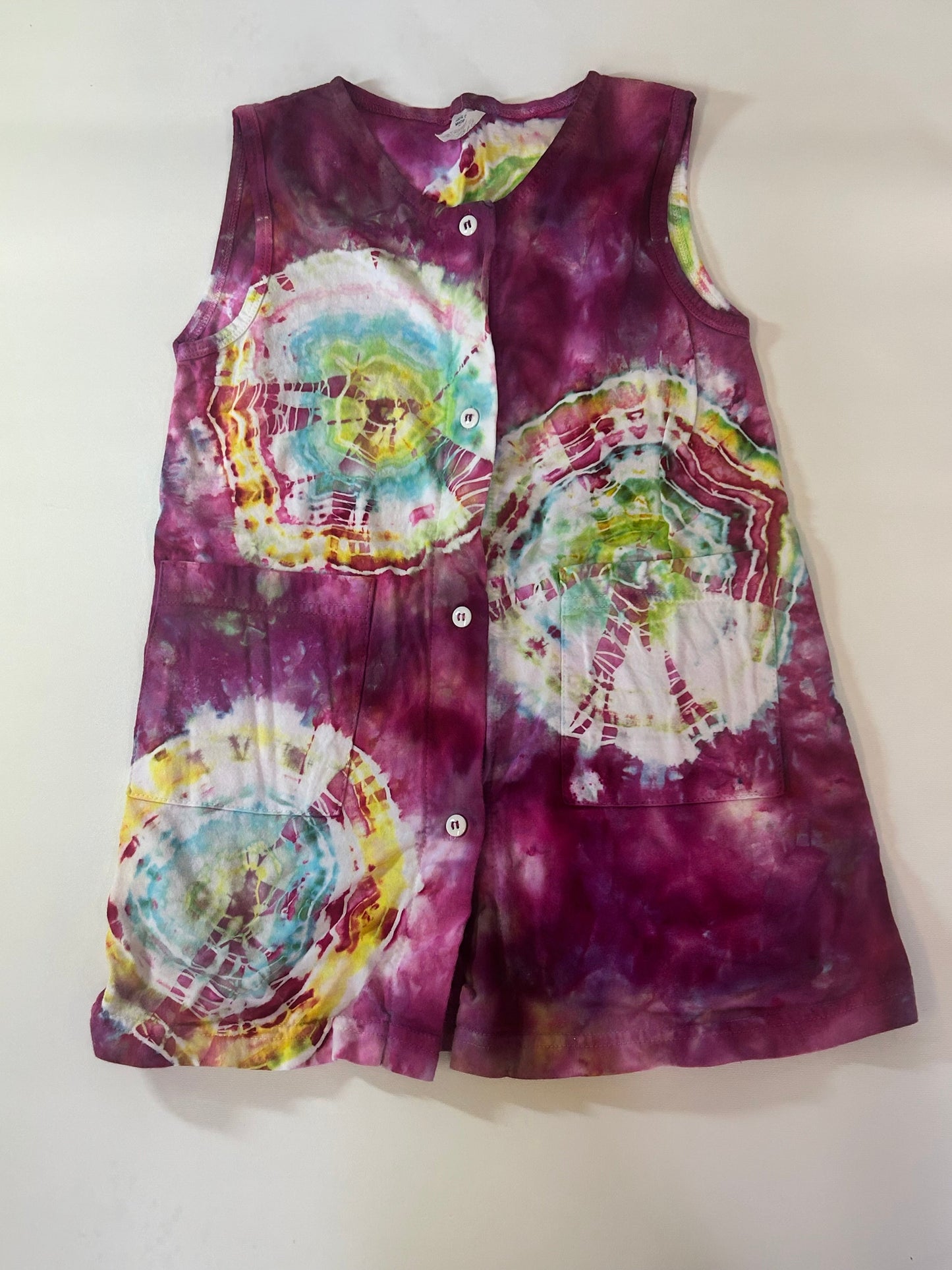 Kids Button Front Dress GTG
