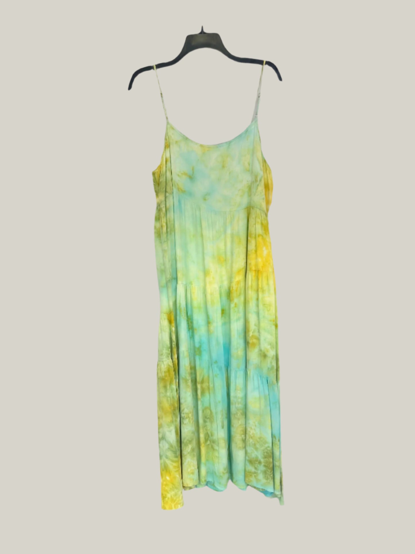Adult Asymmetrical Tiered Sundress