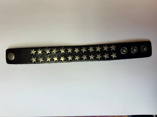 Leather Star Bracelet